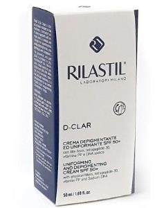 Rilastil D-Clar Cream SPF 50 Güneş Koruyuculu Leke Önleyici Krem 50 ml