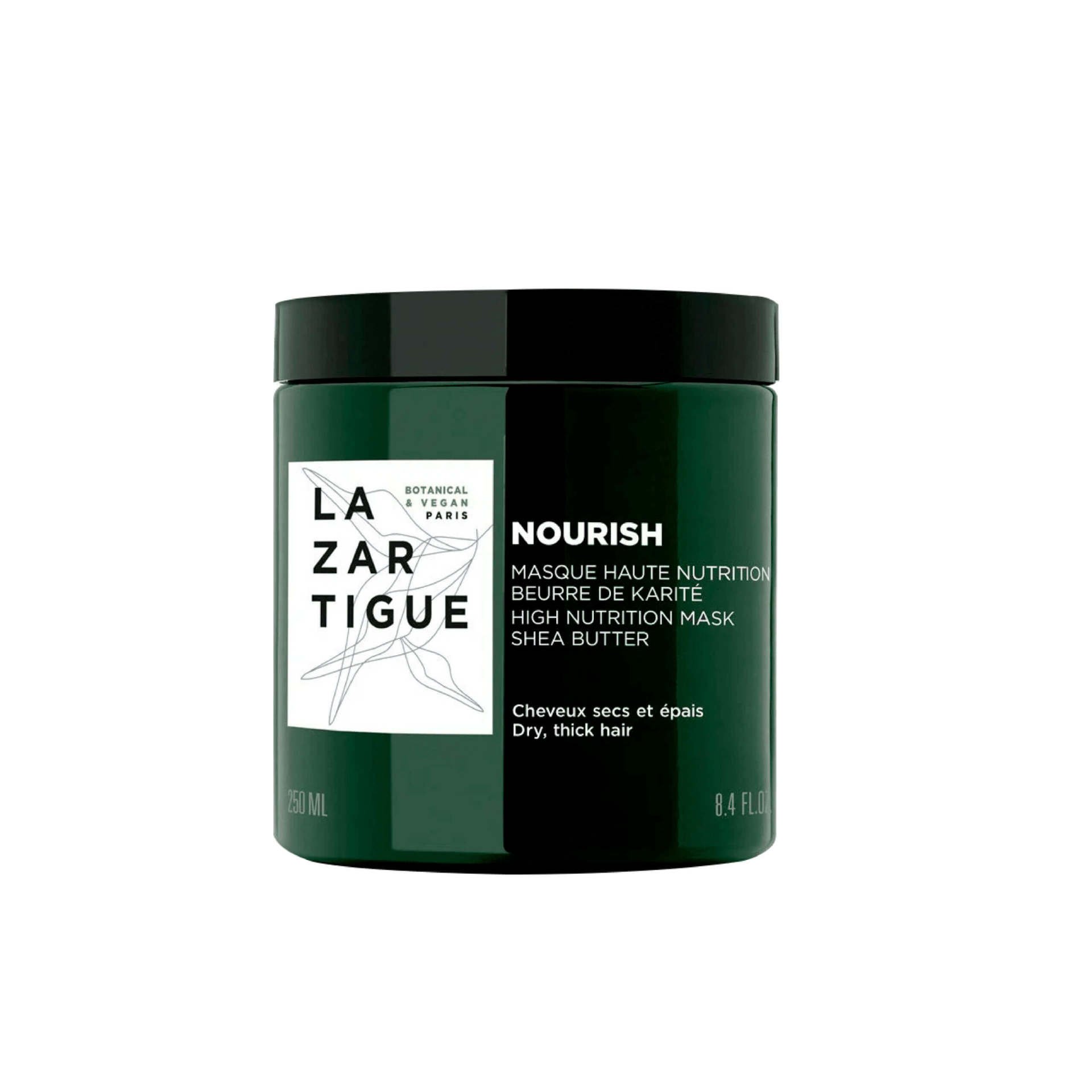 Lazartigue Nourish Besleyici Vegan Saç Maskesi 250 ml - Kalın Telli Saçlar İçin