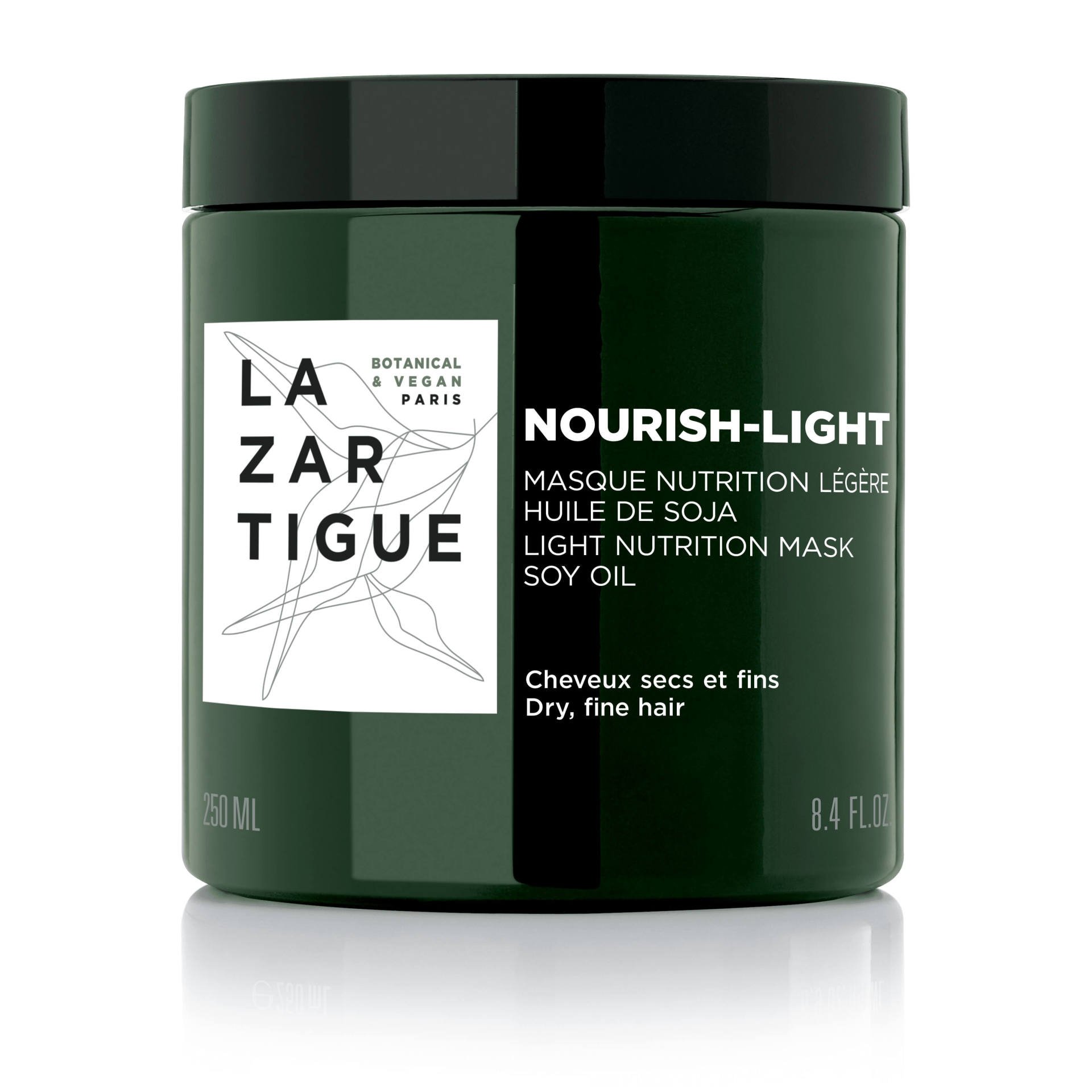 Lazartigue Nourish Light Besleyici Vegan Saç Maskesi 250 ml - İnce Telli Saçlar İçin