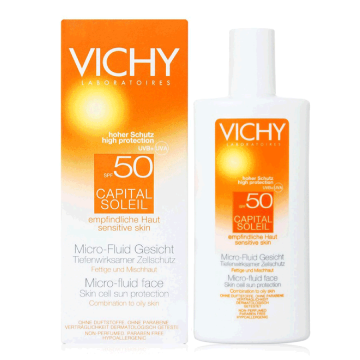 Vichy Ideal Soleil Micro-Fluid Face Spf 50+ 40 ml Akışkan Güneş Kremi