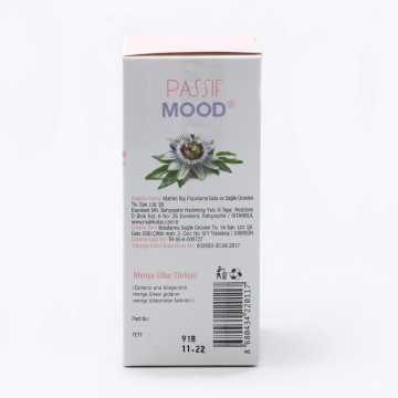 Passif Mood  Passiflora Şurup 180 ml