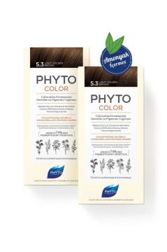 Phyto Color 5.3 Açık Kestane Dore Bitkisel Saç Boyası 2'li