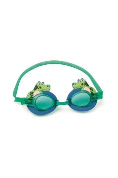 Bestway Hydro Swim Şekilli 3+ Deniz (Yüzücü) Gözlüğü Timsah