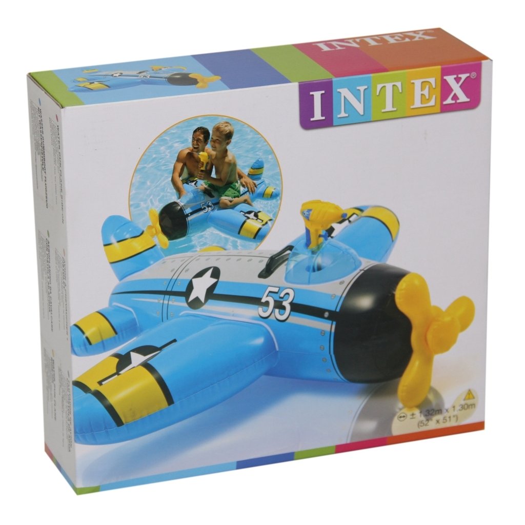 Intex 57537 Su Tabancalı Uçak 132  Cm Mavi