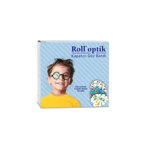 Rolloptik Erkek Çocuk Kapatıcı Göz Bandı 50 Lİ