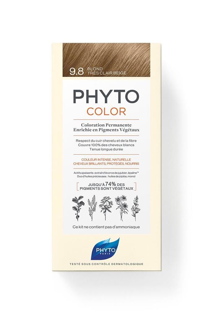 Phyto Color 9.8 Açık Sarı Bej  Bitkisel Saç Boyası