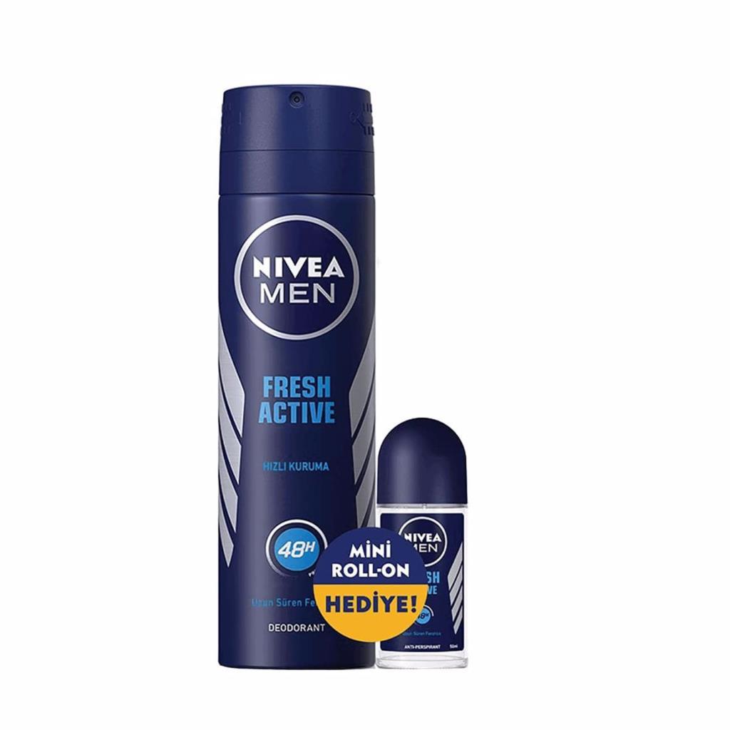 Nivea Men Fresh Deodorant 150 ml + Roll-On 25 ml