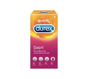 Durex Şaşırt Prezervatif 10'lu