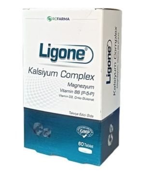 Ligone Kalsiyum Complex Takviye Edici Gıda 60 Tablet