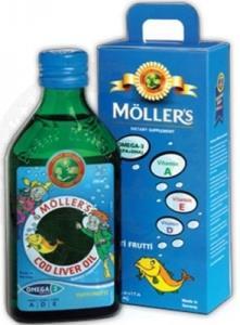 Möller's Omega 3 Tutti Frutti Aromalı Balık Yağı Şurubu 250 ml