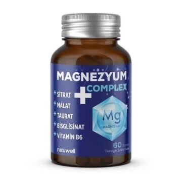 Natuwell Magnezyum Complex+ 60 Tablet