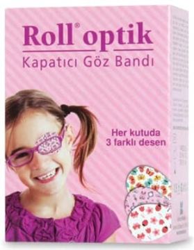 Roll Optik Kapatıcı Göz Bandı 50'li