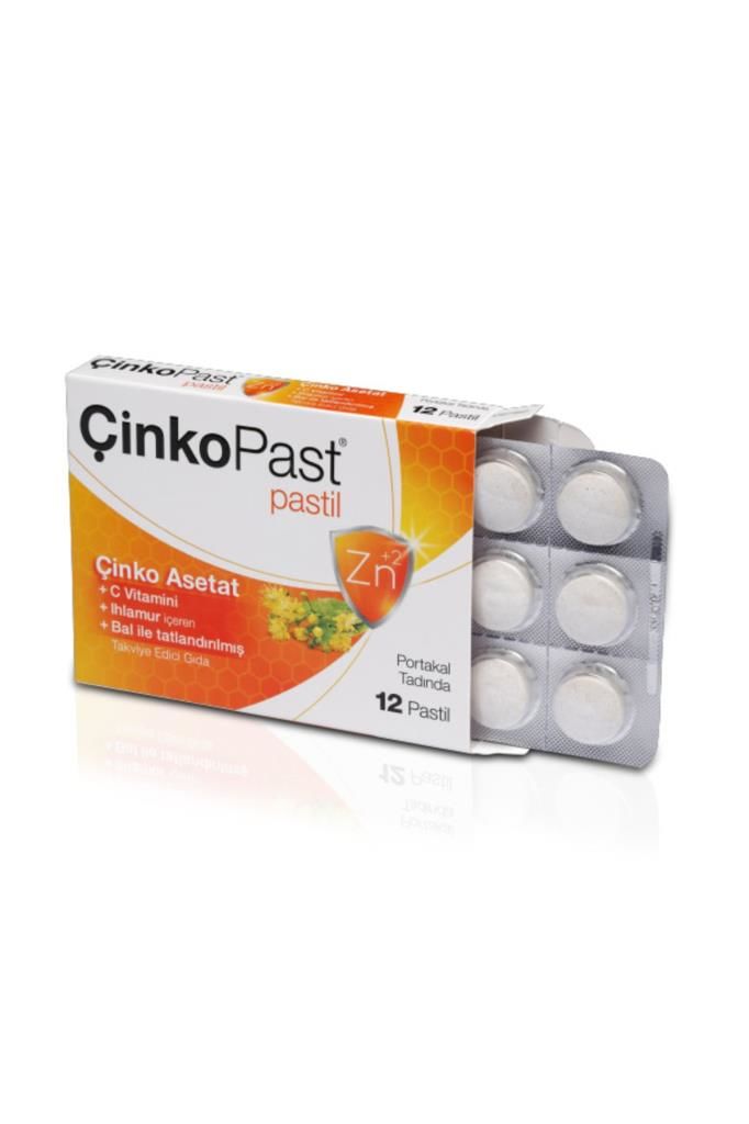 Çinkopast C Vitamini Ihlamur Bal Pastil 12'li