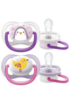 Philips Avent Ultra Air Animals 2li Emzik 0-6 Ay - Kız