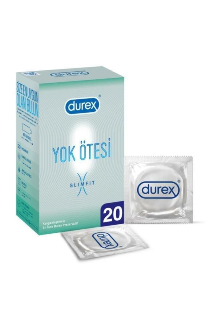 Durex Yok Ötesi Slim Fit Prezervatif 20'li