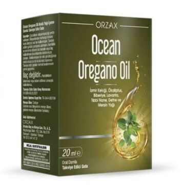 Orzax Ocean Oregano Oil Takviye Edici Gıda Oral Damla 20 ml