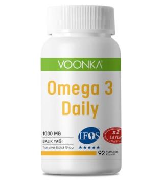 Voonka Omega 3 Daily  92 Yumuşak Kapsül