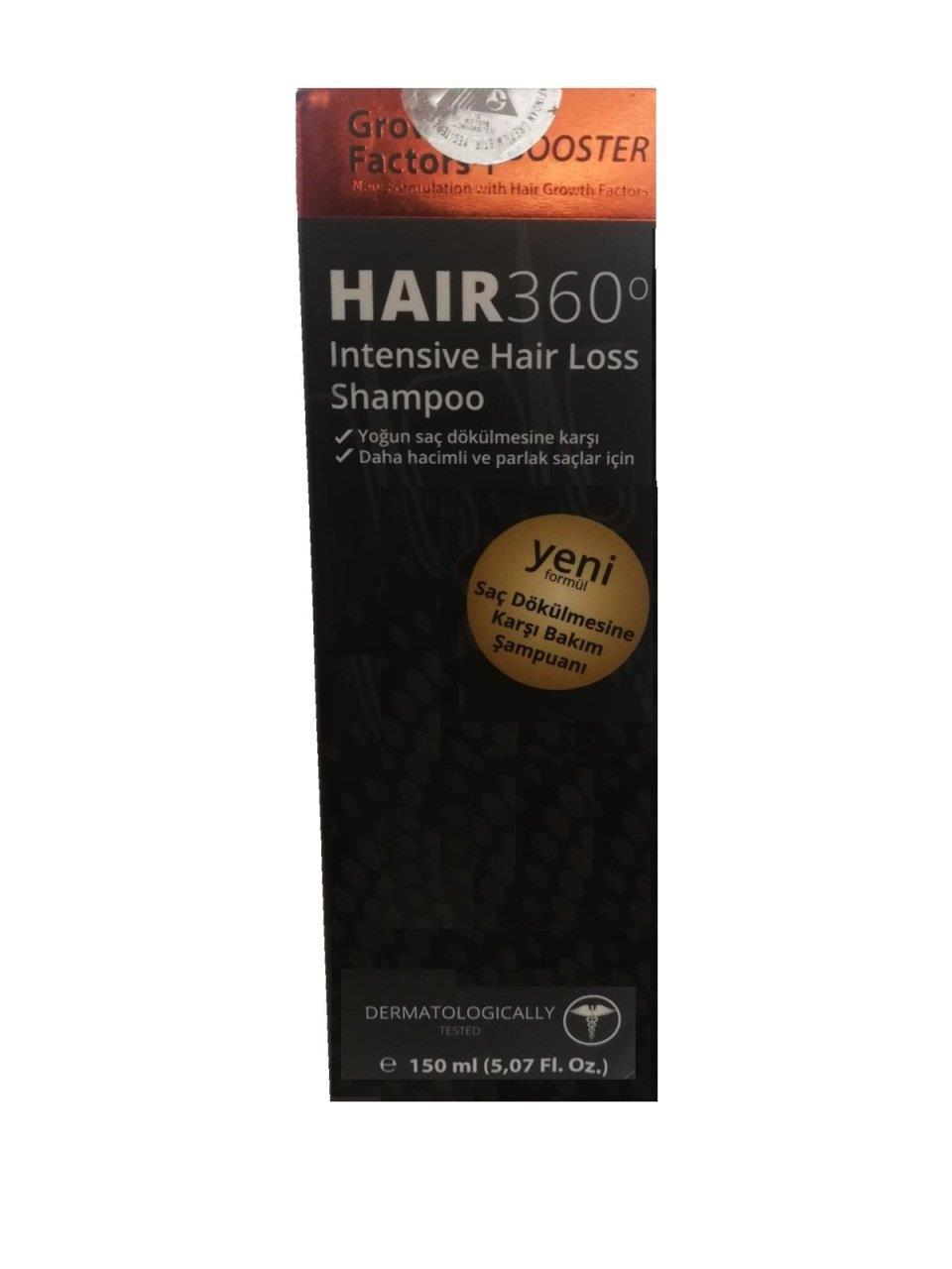 Hair 360 GFB İntensive Hair Loss Shampoo 150 ml