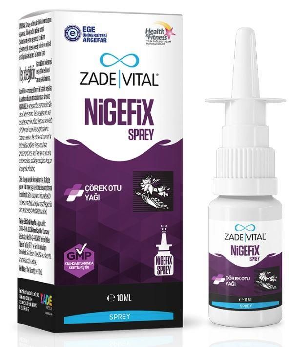 Zade Vital Nigefix Nazal Sprey 10 ml