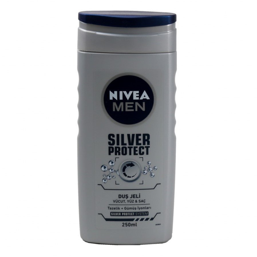 Nivea Men Silver Protect Saç ve Vücut Şamp. 250 ml