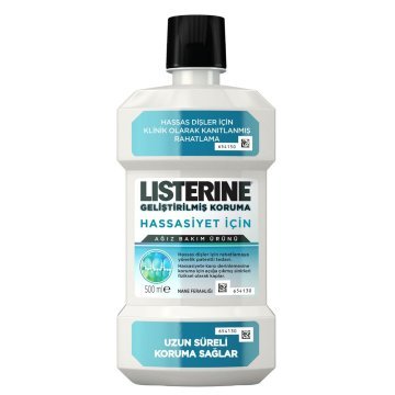 Listerine Hassasiyet İçin Geliştirilmiş Koruma 500 ml Gargara