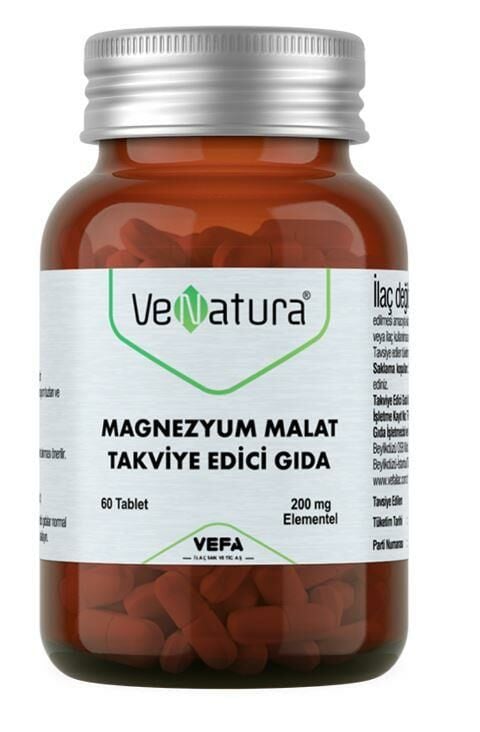 Venatura Magnezyum Malat 60 Tablet