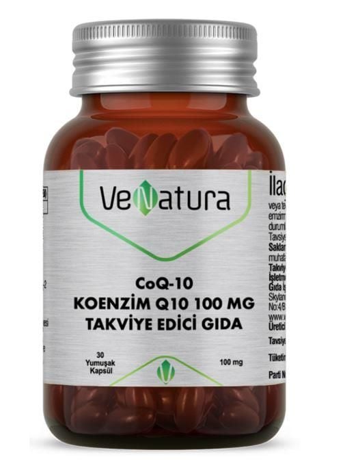 Venatura Koenzim Q10 100 mg 30 Kapsül