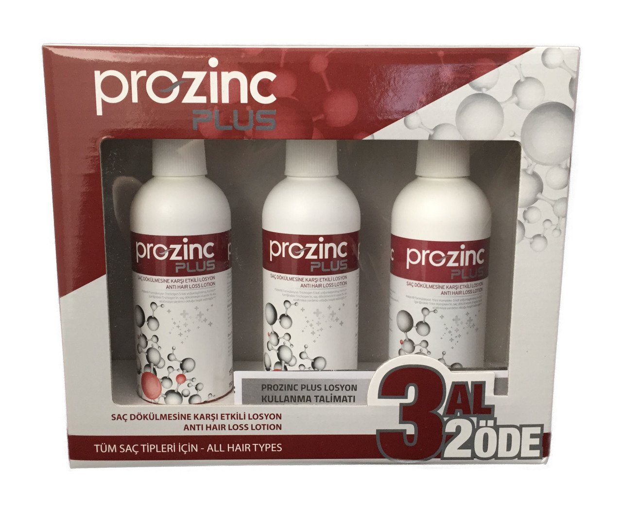ProZinc Plus Lotion 150 ml Saç Serumu 3 Al 2 Öde