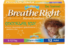 Breathe Right Burun Bandı 12 Adet - Çocuk
