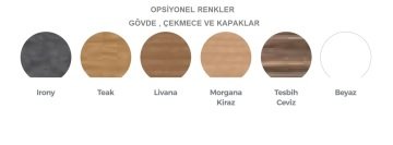 Orka Enez 100 Banyo Dolabı + Boy Dolabı 40 Livana ( Boy Dolabı Dahildir )