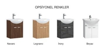 Orka Soma 45 Banyo Dolabı İrony