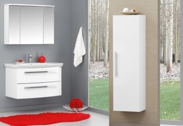 Orka Urla 110 Banyo Dolabı Beyaz (Boy Dolabı HARİÇTİR)