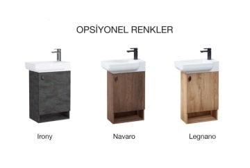 Orka Begonya 55 Banyo Dolabı İrony