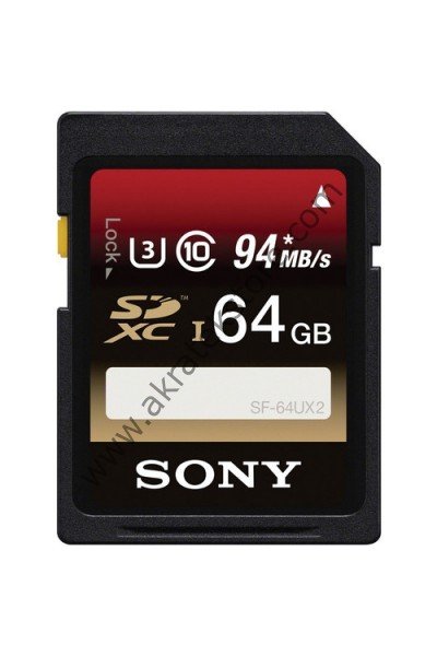Sony 64GB 4K Hafıza Kartı