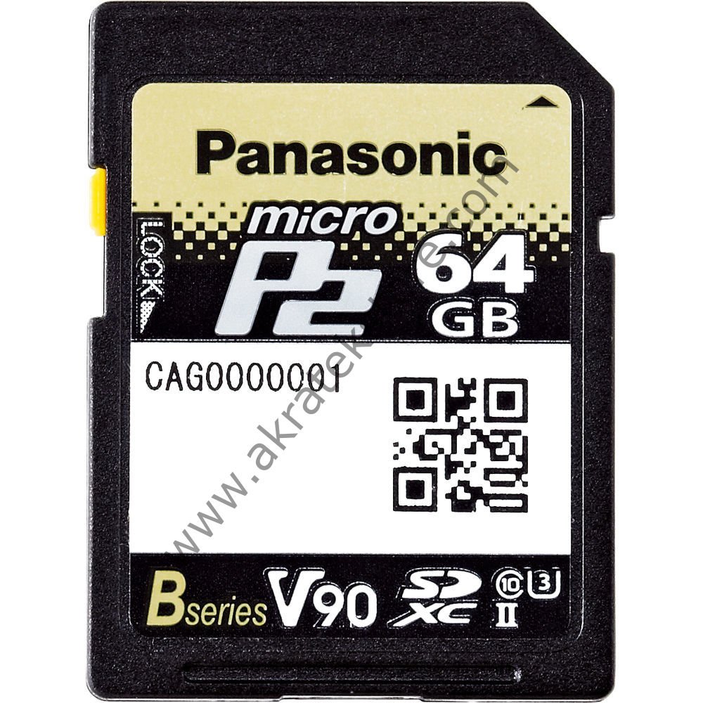 Panasonic 64GB microP2 UHS-II Memory