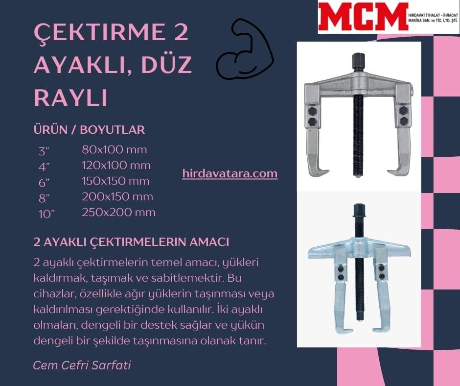 Otomotiv Dünyasında Vazgeçilmez Bir Yardımcı: 2 Ayaklı Çektirme