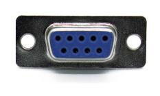 9 Pin Lehim Tip Dişi D-Sub Konnektör