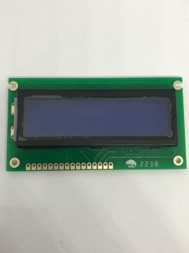 2X16 Lcd Ekran Mavi PIN ALTTA SOL BACKLIGHT ACM1602BA-NLW-BBH