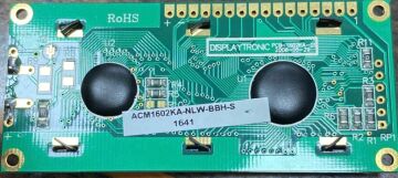 2X16 Lcd Ekran Mavi PIN ÜSTTE SOL BACKLIGHT ACM1602KA-NLW-BBH