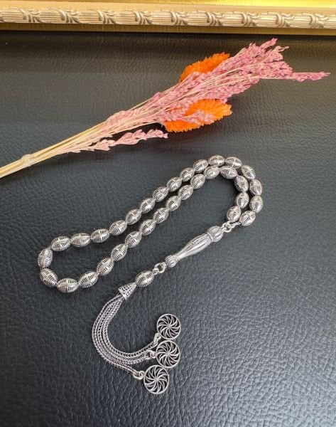 Beyzi Model Gümüş Tesbih