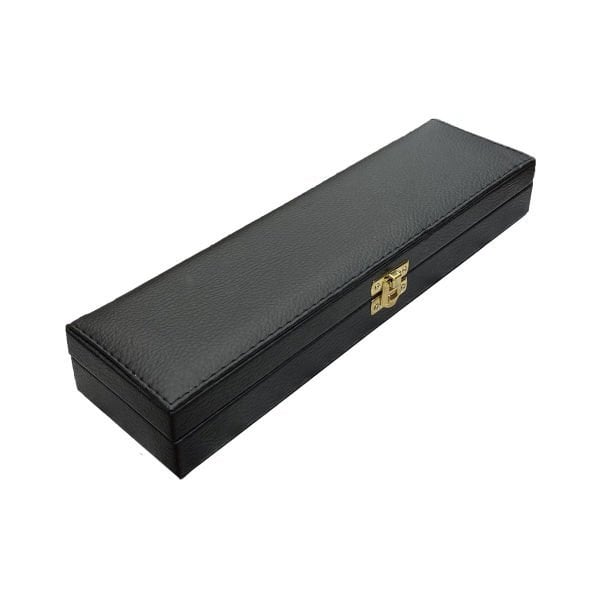 Siyah Renk Deri Tesbih Kutusu