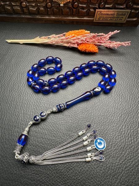 Kapsül Model Ateş Kehribar Tesbih