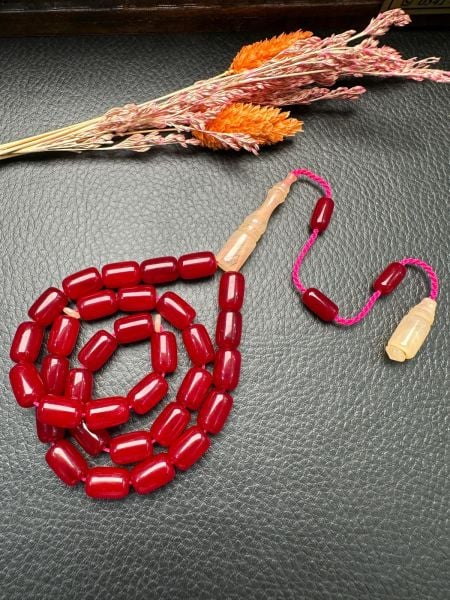 Kapsül Model Osmanlı Benzetme Sıkma Kehribar Tesbih