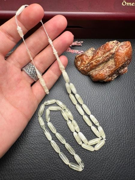 Serdar Aydın Usta İşçiliği Tek Kaya  Damla Kehribar Tesbih