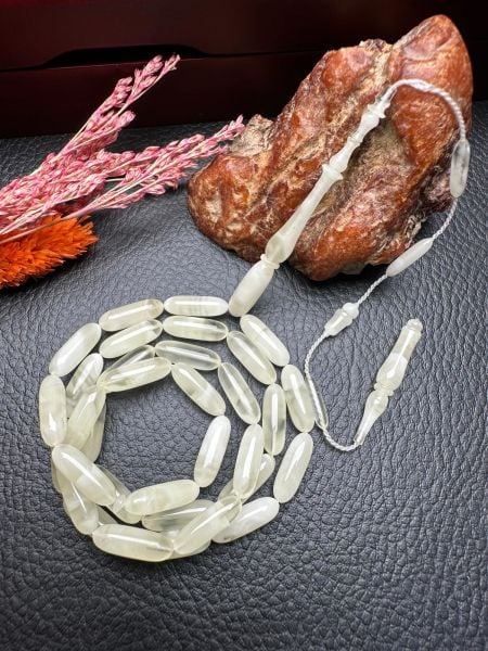 Serdar Aydın Usta İşçiliği Tek Kaya  Damla Kehribar Tesbih