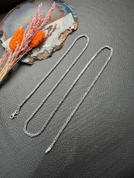 Kral Erkek Gümüş Kolye