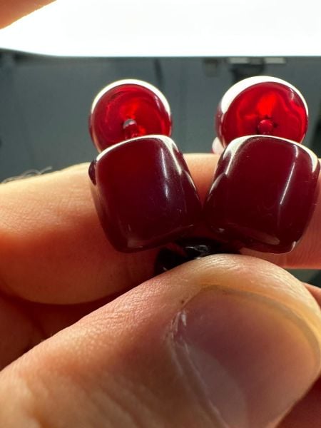 Kapsül Model Osmanlı Sıkma Kehribar Tesbih