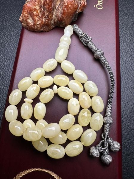 Rus Kaya Damla Kehribar Tesbih