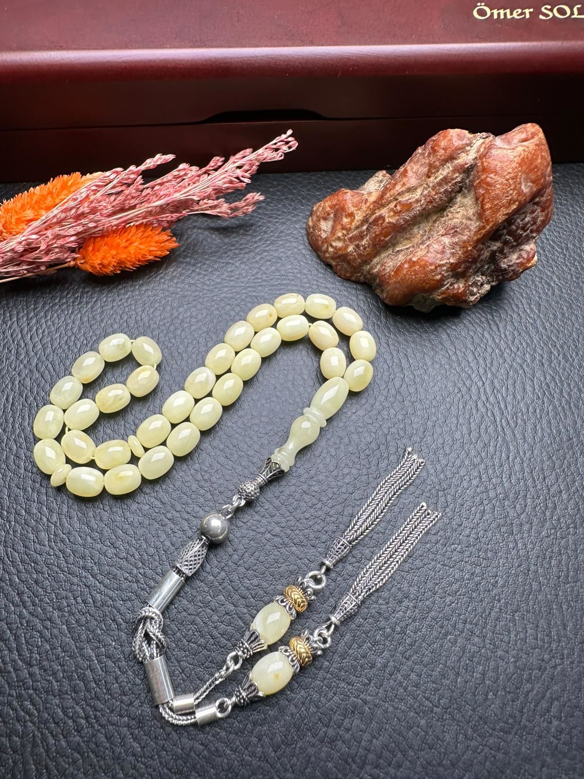 Rus Kaya Damla Kehribar Tesbih