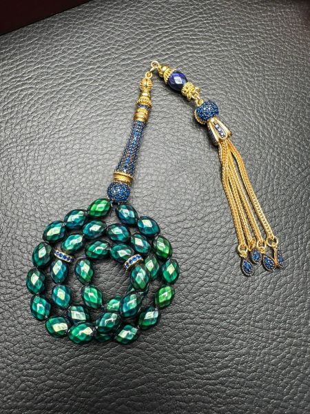 Beyzi Model Orijnal Doğal His Taşı Tesbih